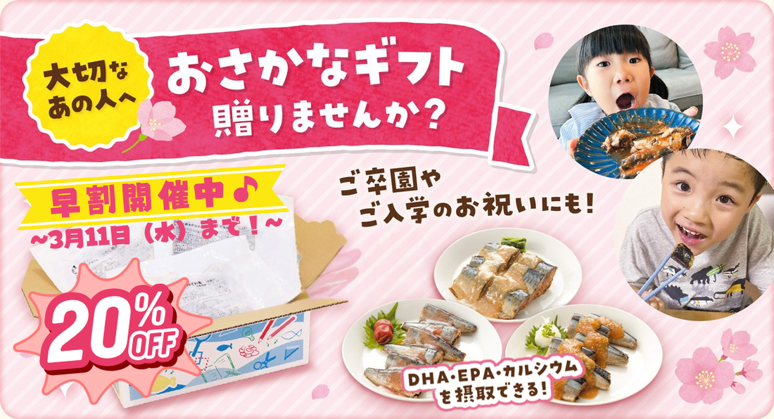 【🐟＼早割20％OFF／迷ったらコレっ！🎁】3月11日まで🌸